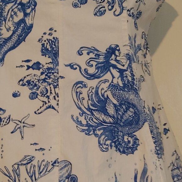 Avec Les Filles Anthropologie Mermaid Fantasy Resort Cruise Nautical Coastal 8 - Picture 7 of 15